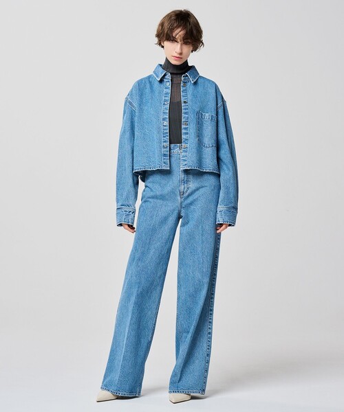 「uncrave」 タートルネックニット 1 イエロー レディース_画像8