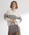 トートバッグ 「Lee別注」コーデュロイスクエ...の詳細画像1