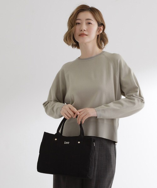 Lee（リー） トートバッグ 「Lee別注」コーデュロイスクエアトート