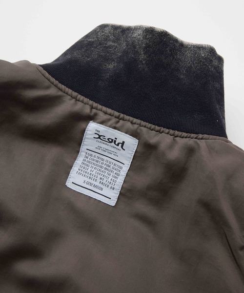 X-girl（エックスガール） ma1 ma-1 FADED REVERSIBLE MA-1 JACKET