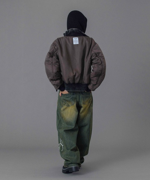 X-girl（エックスガール） ma1 ma-1 FADED REVERSIBLE MA-1 JACKET
