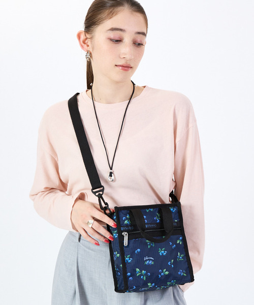 新品未使用✅レスポートサック　ブルーメタリックミニショルダー レスポートサック ショルダー ミニ（LeSportsac）のおすすめ人気