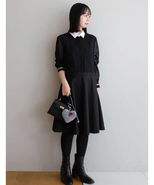 DRESSTERIOR(ドレステリア) ワンピース 「ウォッシャブル DRESSTERIOR(ドレステリア) ワンピース 「ウォッシャブル