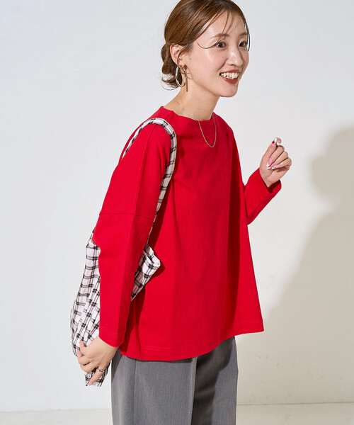 tシャツ 限定展開　バスク ロング スリーブ Tシャツ レディース | FREAK'S STORE | 26