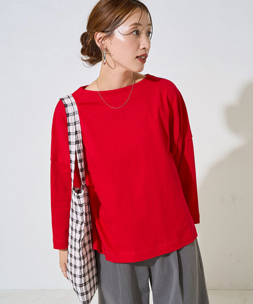 tシャツ 限定展開　バスク ロング スリーブ Tシャツ レディース | FREAK'S STORE | 22