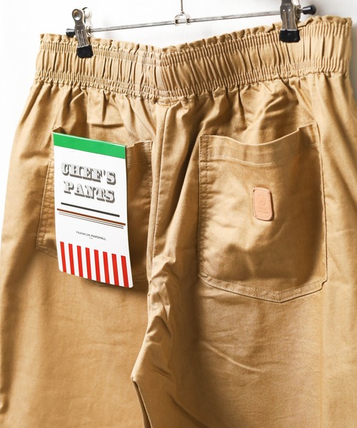 「FRANKLIN & MARSHALL」 イージーパンツ MEDIUM ベージュ レディース_画像6