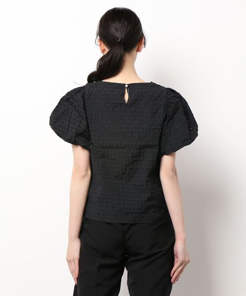 「JENNE」 半袖ブラウス LARGE ホワイト レディース_画像4