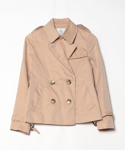 H beauty&youthベージュトレンチコート BEAUTY＆YOUTH UNITED ARROWS トレンチコート SMALL ベージュ