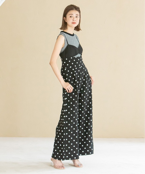 「U by SPICK&SPAN」 オーバーオール FREE ブラック レディース_画像3