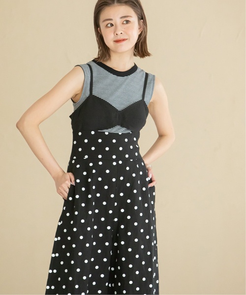 「U by SPICK&SPAN」 オーバーオール FREE ブラック レディース_画像5