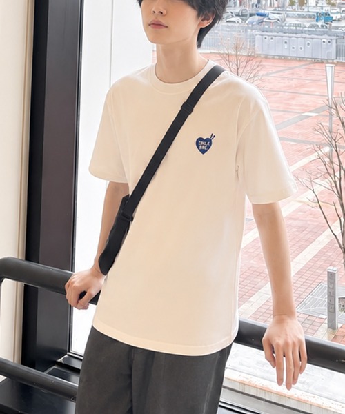 ZIP FIVE（ジップ ファイブ） tシャツ 高密度編み 綿100％ ワン