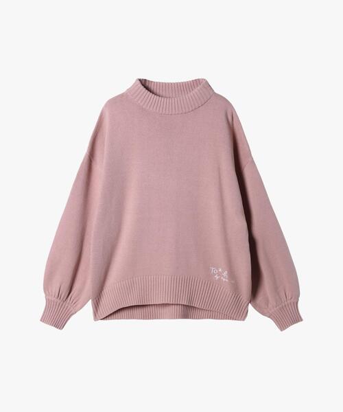 To b. by agnes ニット セーター ソフトニット プルオーバー