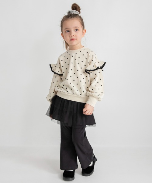 branshes（ブランシェス） トレーナー 肩フリルトレーナー キッズ 子供