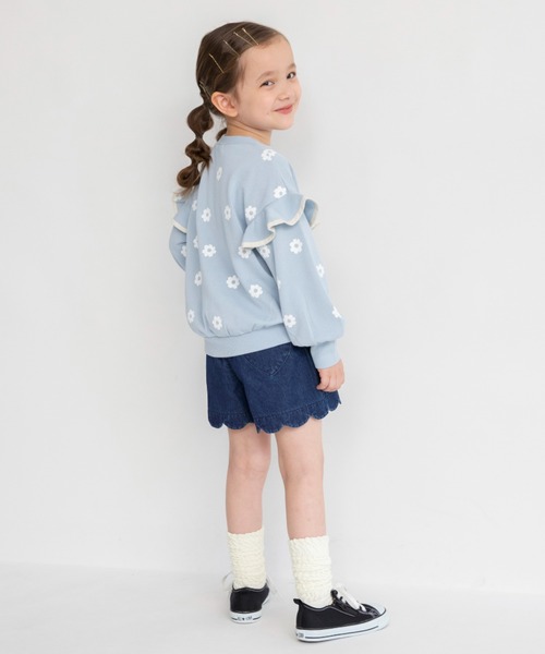 branshes（ブランシェス） トレーナー 肩フリルトレーナー キッズ 子供
