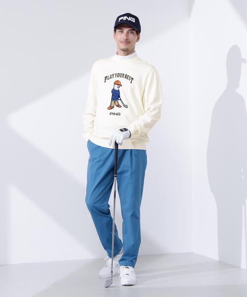 PING（ピン） セーター ニット 「PING APPAREL」Mr.PINGジャカード