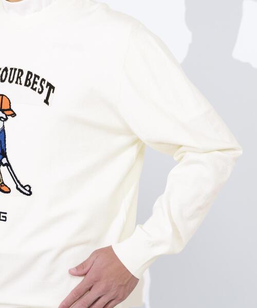PING（ピン） セーター ニット 「PING APPAREL」Mr.PINGジャカード