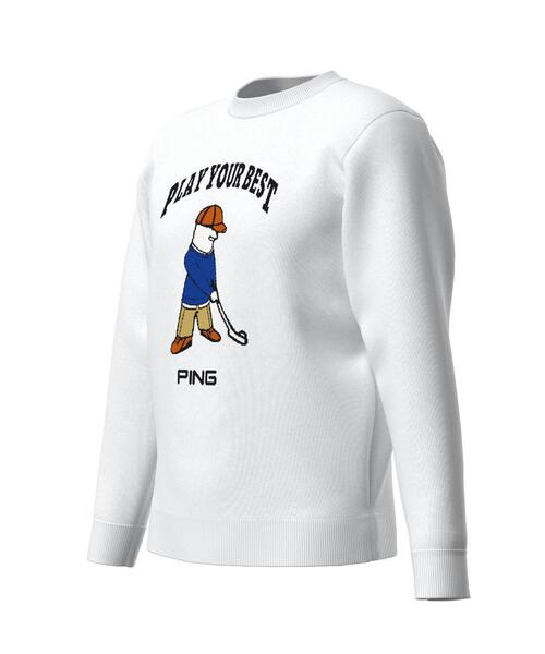 PING（ピン） セーター ニット 「PING APPAREL」Mr.PINGジャカード