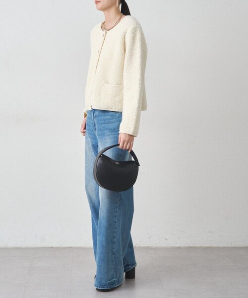 Loungedress（ラウンジドレス） カーディガン ウールボアニット