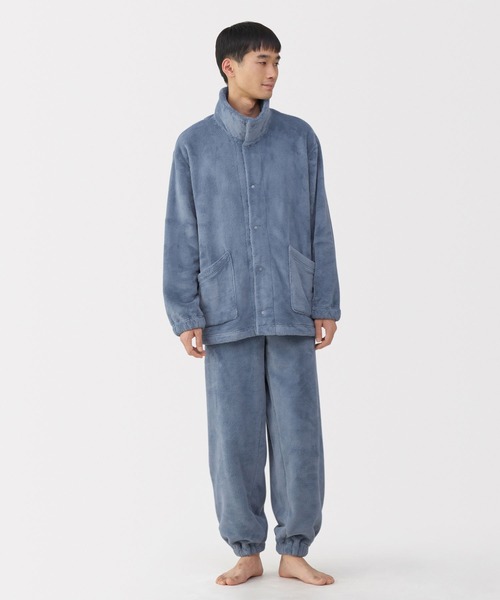 無印良品（MUJI） パジャマ 紳士 静電気が起きにくい 着る毛布