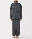パジャマ 紳士 静電気が起きにくい 着る毛布 ...の詳細画像1