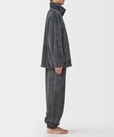 パジャマ 紳士 静電気が起きにくい 着る毛布 ...の詳細画像2