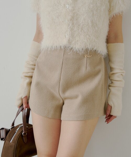 Chico（チコ） パンツ 「2サイズ展開あり」ブローチ付きコンパクト