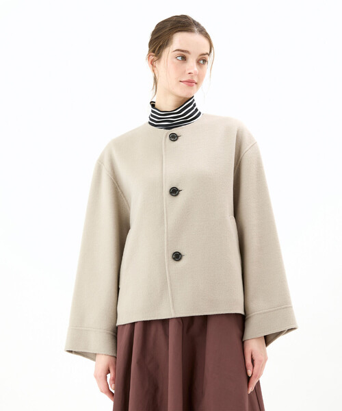 ORCIVAL（オーシバル） ジャケット ノーカラージャケット | リバー