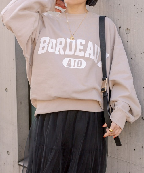 「RIVE DROITE」 スウェットカットソー FREE ネイビー レディース_画像2