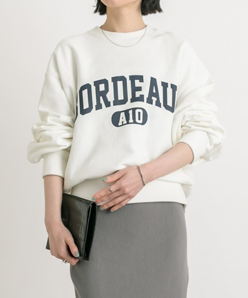 「RIVE DROITE」 スウェットカットソー FREE ネイビー レディース_画像3