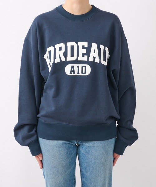 「RIVE DROITE」 スウェットカットソー FREE ネイビー レディース_画像10