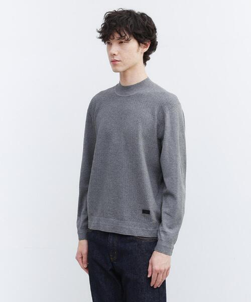 TAKEO KIKUCHI（タケオキクチ） セーター ニット ハイゲージ モック