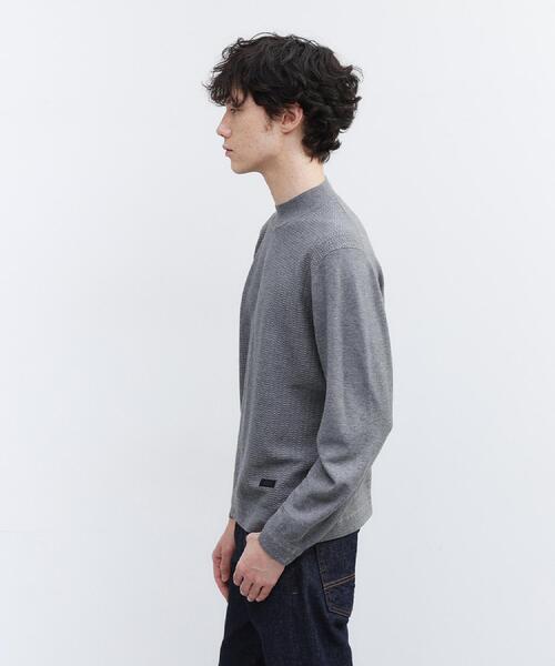 TAKEO KIKUCHI（タケオキクチ） セーター ニット ハイゲージ モック