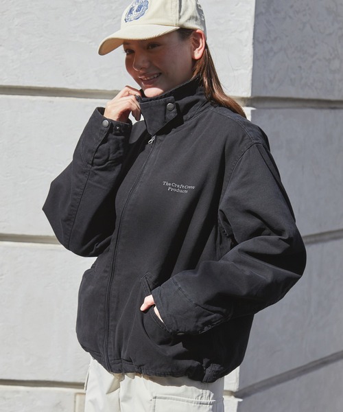 THE CRAFT CREW PRODUCTS ブルゾン アウター ヴィンテージ加工 襟