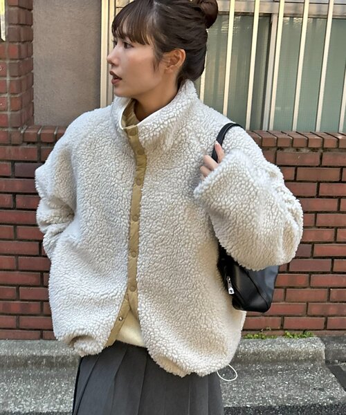 DISCOAT　ボアリバーシブルブルゾン Discoat｜【ユニセックス】ボアリバーシブルブルゾン | Rakuten