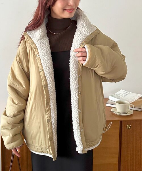 Discoat（ディスコート） ブルゾン アウター 「ユニセックス」ボア