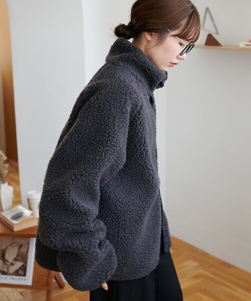 Discoat（ディスコート） ブルゾン アウター 「ユニセックス」ボア