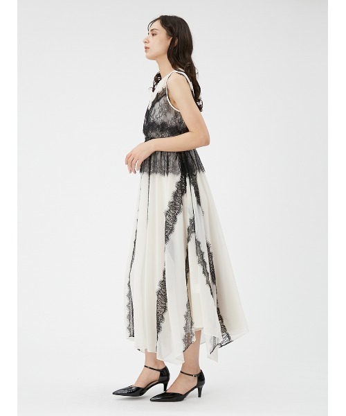 フレイアイディー　ノースリーブワンピース FRAY I.D（フレイ・アイディー） ノースリーブワンピース 0 ベージュ