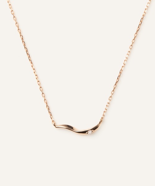 Va Vendome Aoyama　K10 ダイヤモンド ネックレス Used va vendome aoyama ネックレス K10PG ダイヤモンド ネックレス