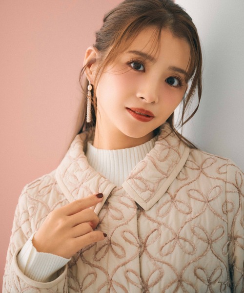 STRAWBERRY-FIELDS（ストロベリーフィールズ） ステンカラーコート