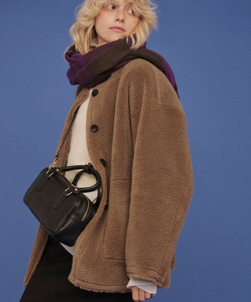 Rouge vif Anna（ルージュヴィフアンナ） ノーカラーコート コート 「2