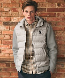 Psycho Bunny/サイコバニー 防風ジャケット【ライトグレー/XL】新品 Psycho Bunny（サイコバニー） ブルゾン アウター アーバンテック