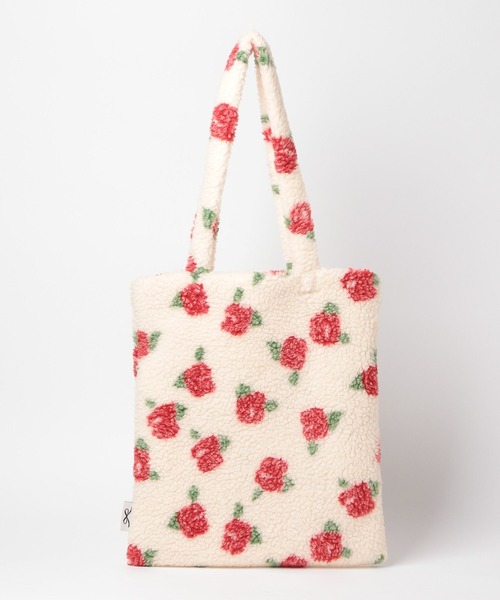 niko and…（ニコアンド） トートバッグ ボアトートバッグ「tiny tiny