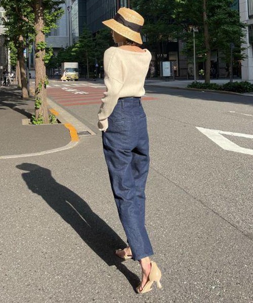 「CISLYS」 デニムパンツ 000 ライトブルー レディース_画像9