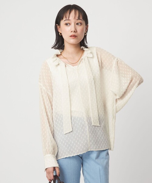 green label relaxing（グリーンレーベルリラクシング） ブラウス