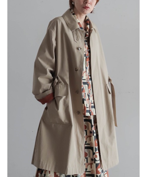 FIL DE FER（フィルデフェール） ステンカラーコート コート 綿