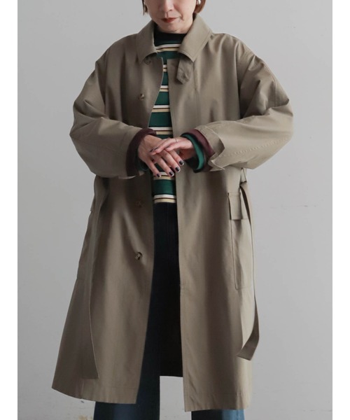 FIL DE FER（フィルデフェール） ステンカラーコート コート 綿