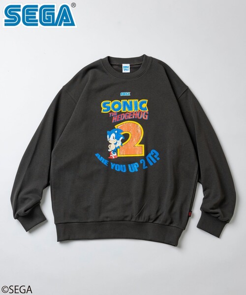 トレーナー スウェット 別注 SONIC THE HEDGEHOG 2 /ソニック・ザ
