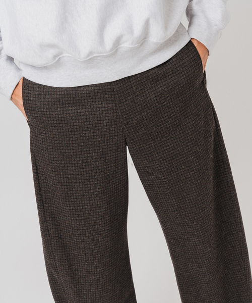 EDIFICE（エディフィス） パンツ ”RE:NEWOOL”3D フィット パンツ