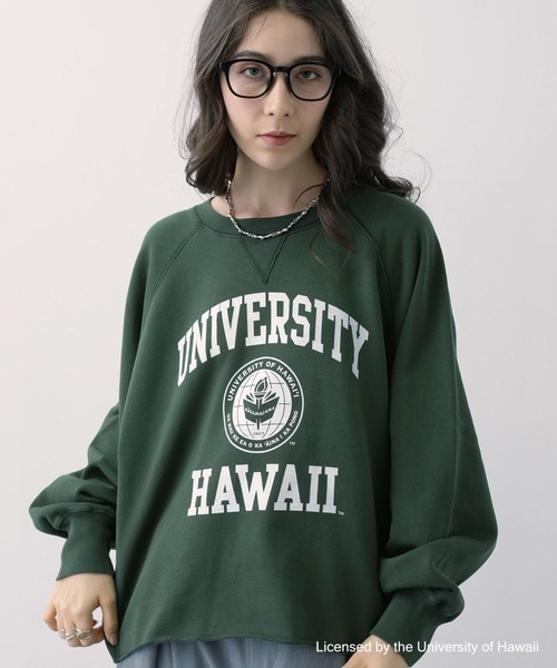 「GOOD ROCK SPEED」 スウェットカットソー FREE ネイビー レディース_画像9