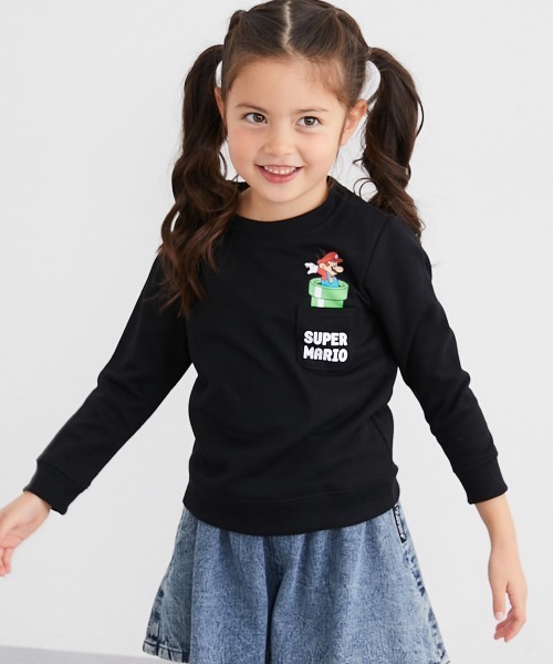 トレーナー 「スーパーマリオ」スウェットトレーナー キッズ 子供服